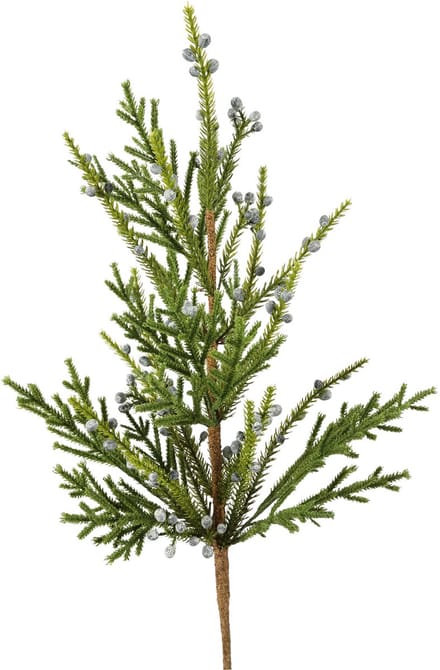 Viv! Home Luxuries Jeneverbes - kunstbloem - groen - 69cm