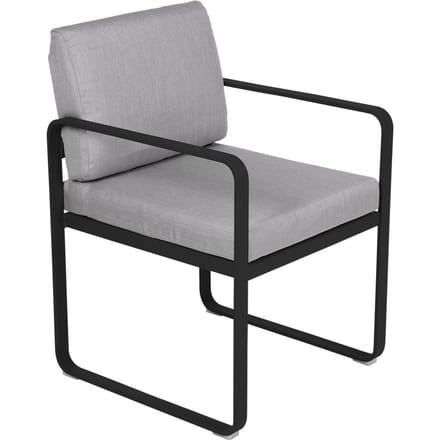 Fermob BELLEVIE fauteuil voor de eethoek - 42 drop mat - 79 Flanelgrijs