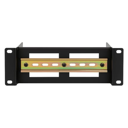 DSIT 2U DIN rail voor 10 inch racks - in diepte verstelbaar