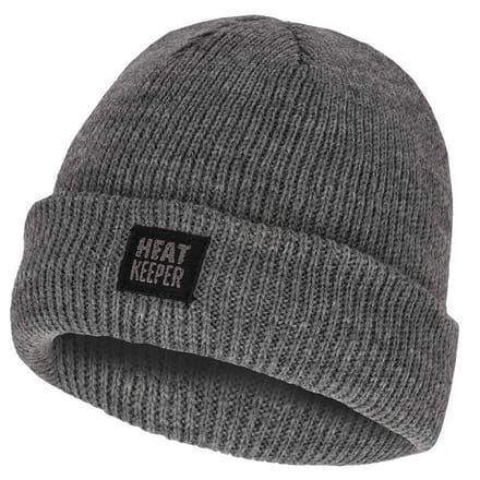 Heatkeeper - Thermo Muts Kind - Wind/Waterdicht - Grijs - 5/8 Jaar - 1-Stuk - Muts jongen