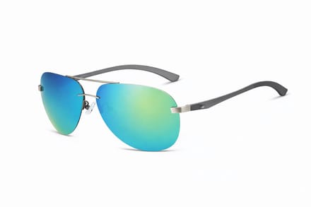 KingSeven Greenstar - Pilotenbril met UV400 en polarisatie filter - Z183
