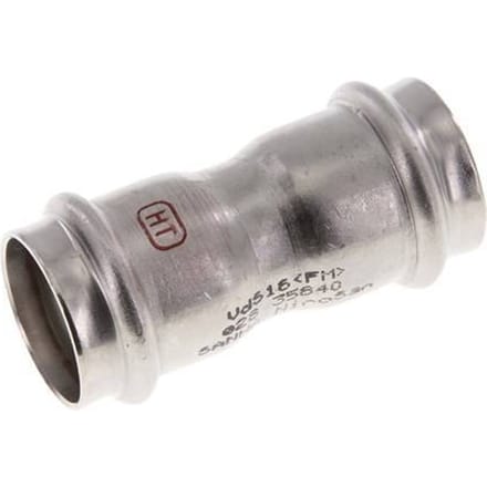 Perskoppeling - 28mm Persmof - RVS