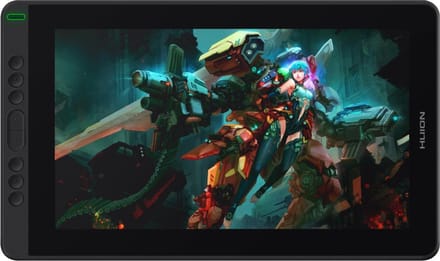 Huion Kamvas 13 - Tekentablet - Groen - 13,3 inch - IPS-scherm