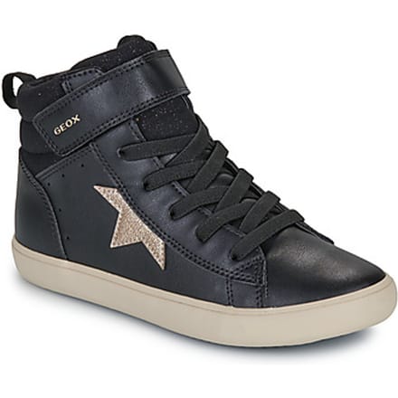 GEOX GISLI MEISJES Sneakers - ZWART/CHAMPAGNE