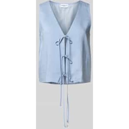 Gilet met vetersluiting, model 'ISOLANA'