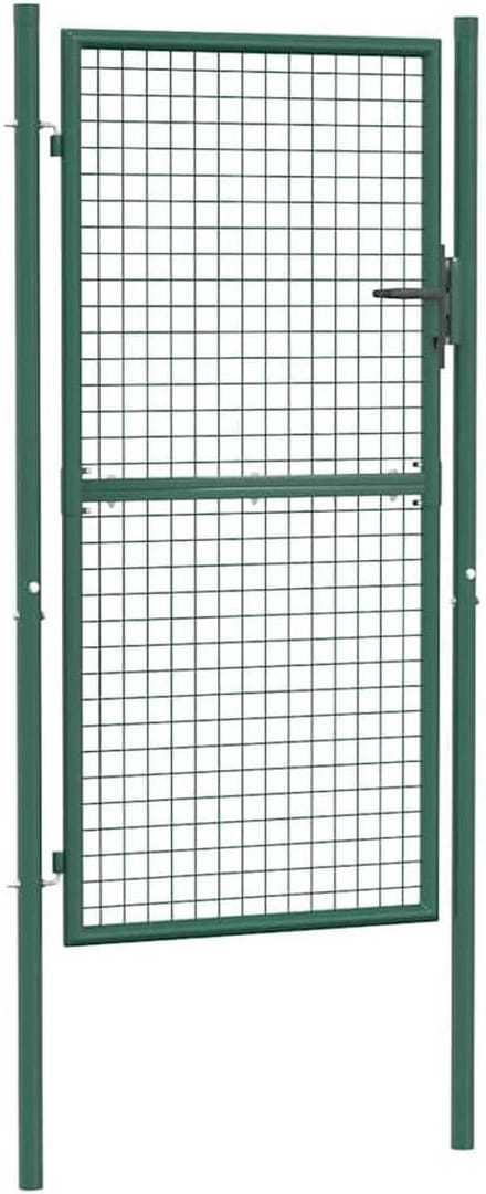 Stalen Tuingaarde 100x175 cm Groen