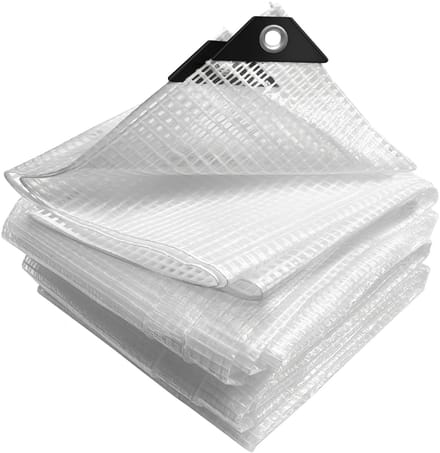 KAD® Afdekzeil - Veranda Zeil - Dekzeil - Wit - 200cm x 300cm - 100cm