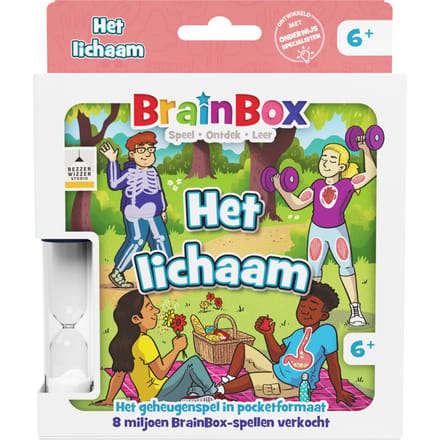 Brainbox Pocket Het Lichaam - Nederlands Kaartspel