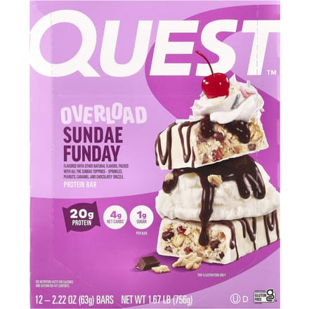 Overload Bars - 12 repen - Sundae Funday