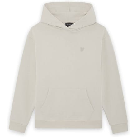 Lyle & Scott Heavy Weight Drop Shoulder Hoodie voor jongens - Wit