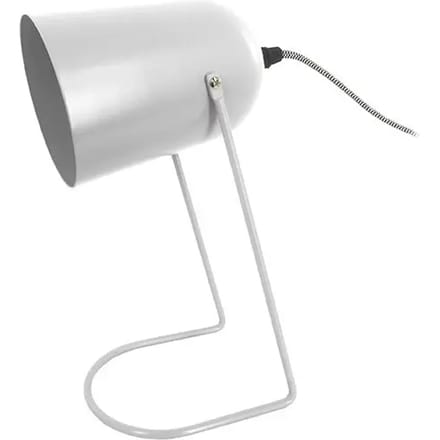 Leitmotiv Tafellamp Enchant - IJzer Mat Wit - 30x18cm - Scandinavisch
