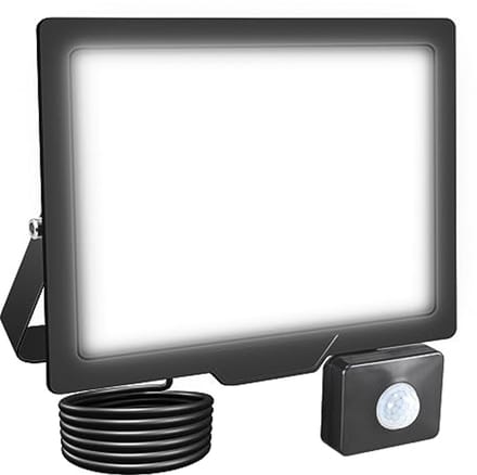 50W LED-schijnwerper met Bewegingssensor - 5000lm Waterdichte Buitenverlichting voor Tuin en Patio