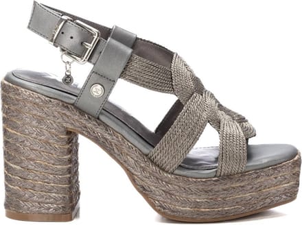 Xti 144064 Wedgesandalen Grijs EU 39 Vrouw