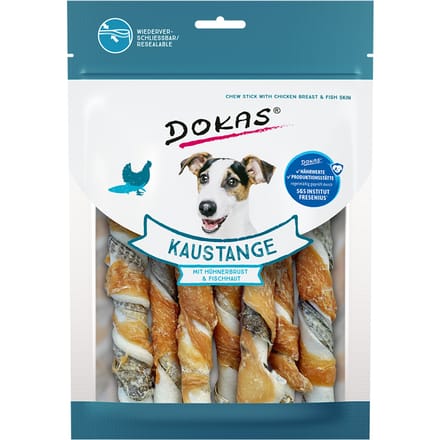 Doka's kauwsticks met kipfilet & vishuid 10x150g - Kip & vis