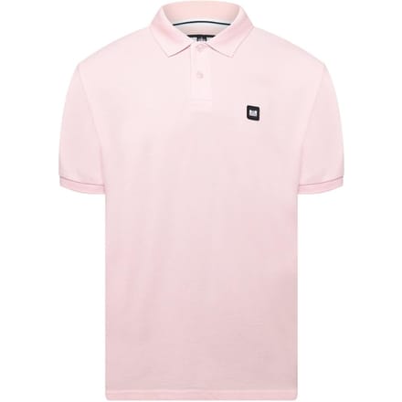Weekend Offender Heren Barnum Poloshirt met Korte Mouwen (Bleek Blosje)