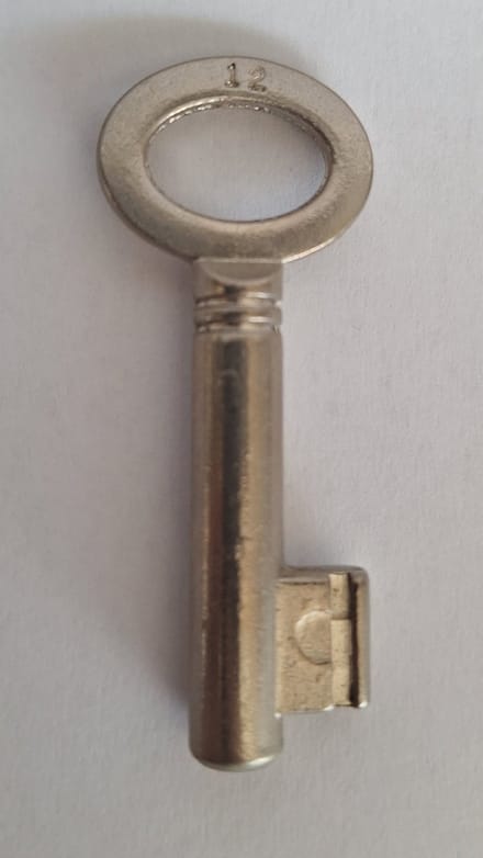 Grendelslot Sleutel KBG070B No.12