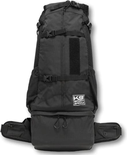 K9 Sport Sack Knavigate Medium Zwart - Hondenrugzak - draagtas hond