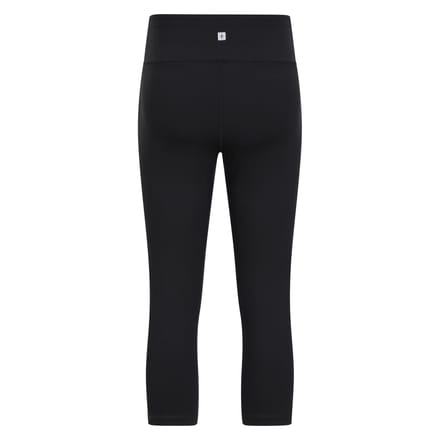 Mountain Warehouse Dames/Dames Blackout Capri Legging met Hoge Taille (Zwart)