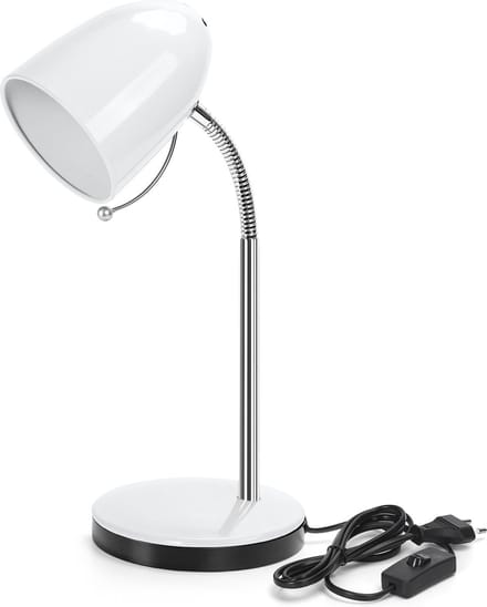 Aigostar Wave -Bureaulamp Flexibel, H280mm - Wit