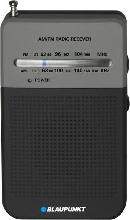 Blaupunkt PR3BK Draagbare Radio AM/FM - AM/FM - Black