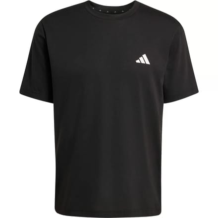 Adidas Workout Essentials Feelready 3 Stripes T-shirt Met Korte Mouwen Zwart M Man