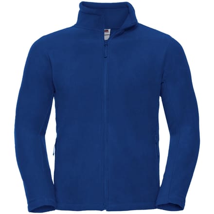 Russell Heren Full Zip Outdoor Fleece Jacket (Helder Koninklijk)