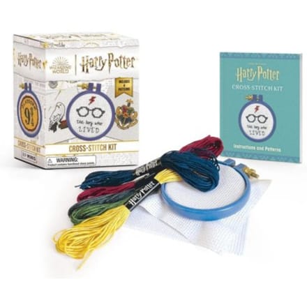 Harry Potter Cross-Stitch Kit - Rp Minis - Running Press