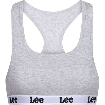 bh-croptop Diana grijs gemêleerd M