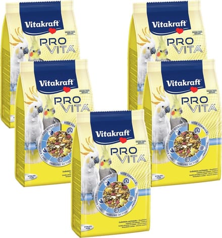 Vitakraft Pro Vita Valkparkiet - Vogelvoer - 5 x 750 g