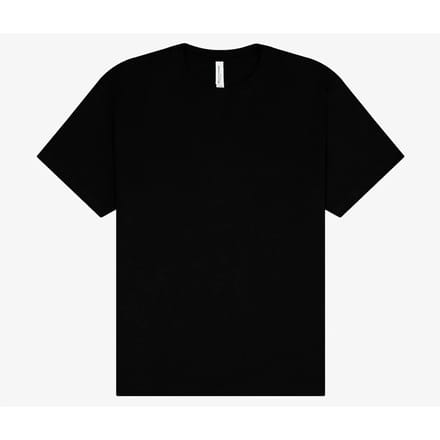 Bella+Canvas Unisex Heavyweight Short Sleeve Tee CV4610 - Black - S
