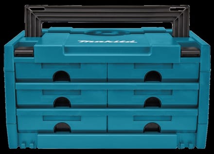 Makita Makstor 3x4-lade - Modulair opbergsysteem - Ruimtebesparend