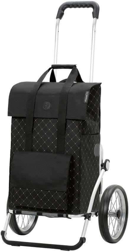 Andersen Shopper Royal Shopper Lisa Winkelwagen 59 cm - 43 L - schwarz