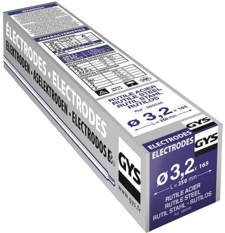 GYS Elektrodes staal O3.2mm (x165)- 5193085046
