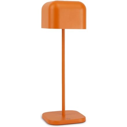 KS Verlichting Draadloze Tafellamp Oplaadbaar - Cabo - Oranje - 30cm - Bureaulamp - LED - Touch - Dimbaar