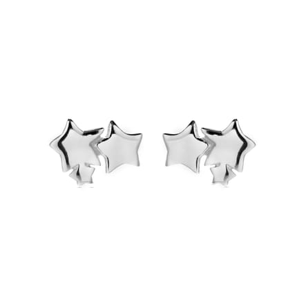 Luxenter 925 sterling zilveren gerhodineerde oorbellen - Essential