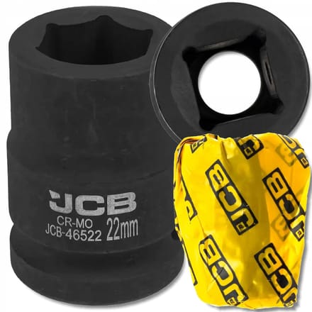 JCB Slagdopp 3/4" 22mm 6-kant Cr-In Dospleutel