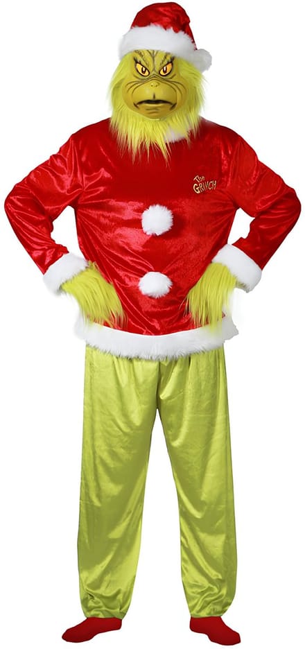 The Grinch™ Kostuum 5-delig - Volwassenen - Maat M