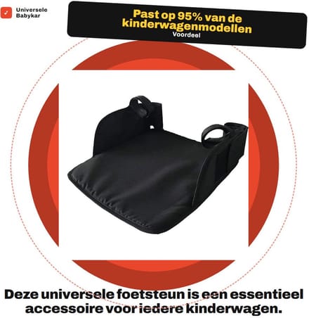 Dailygoods - Verstelbare Voetsteun voor Kinderwagens