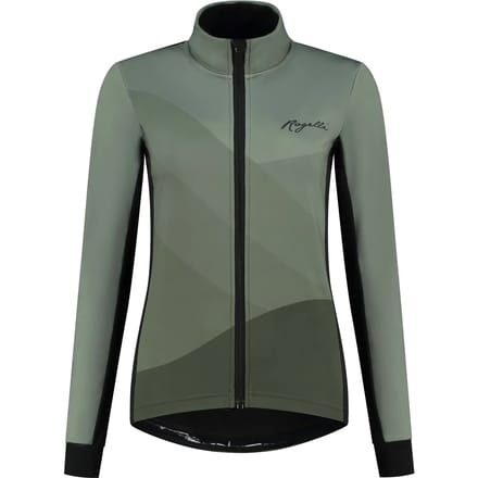 Rogelli Farah Dames Fietsjack Winter - Winddicht - Groen