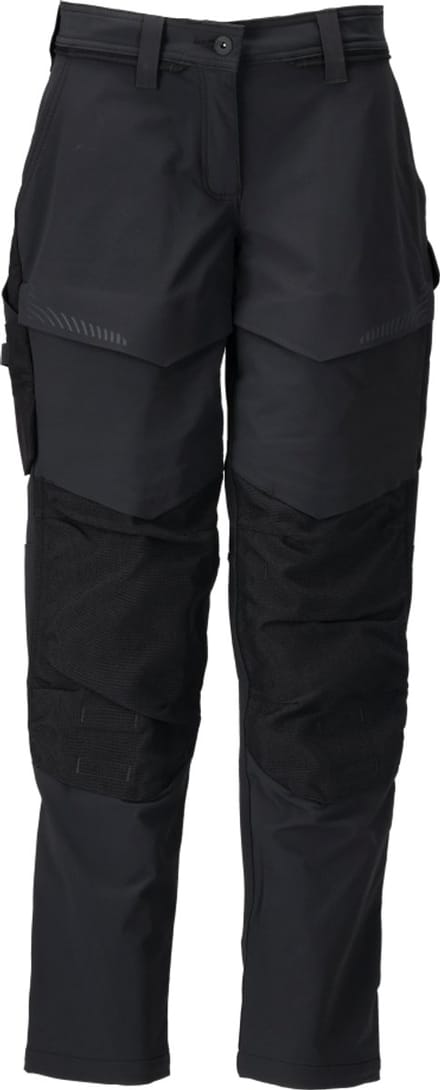 Mascot Customized Broek met kniezakken 22378-311 - Zwart - C48 - 76
