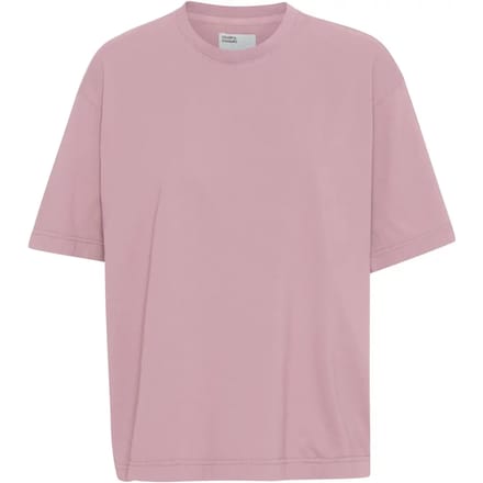 Dames-T-shirt Colorful Standard Organic oversized faded pink