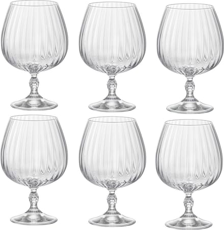 Bormioli Rocco America 20's cognacglas - 65 cl - Set-6