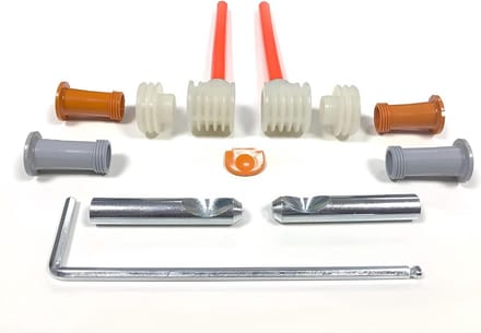 Universele Toilet Montage Set met Verborgen Bevestiging