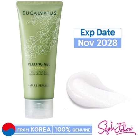 [NATURE REPUBLIC] Natural Made Eucalyptus Mild Peeling Gel 100ml 1pc + Sample Gifts beige