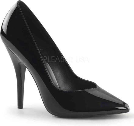 Pleaser - SEDUCE420V Pumps - US 5 - 35 Shoes - Zwart