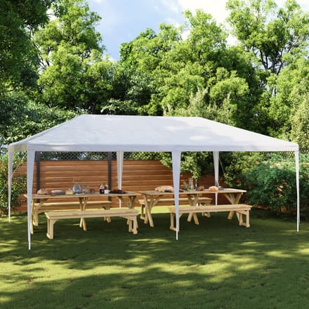 vidaXL Partytent 4x6 m wit