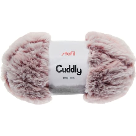 Wol "Cuddly" - Bordeaux-melange