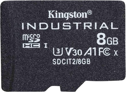 Kingston Industrial microSDHC-kaart 8 GB Class 10 UHS-I