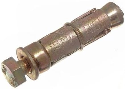 Ankerbouten Set - Mouw Ankers - Zware Lasten Bevestigen - Stevige Constructie - 8 Stuks M8 - Zink