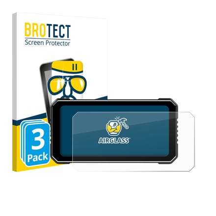 Screenprotector 3 Stuks voor Vtopek MT26 6.25" Beschermglas transparant